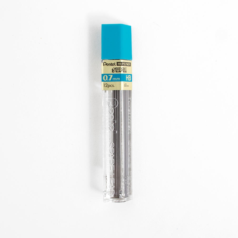 Pentel, Refills, Art & School, Lead, 0.7mm, 86450, HB